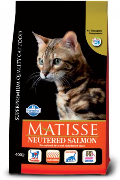 Корм Farmina Matisse Neutered Salmon для стерилизованных кошек и кастрированных котов 1,5кг