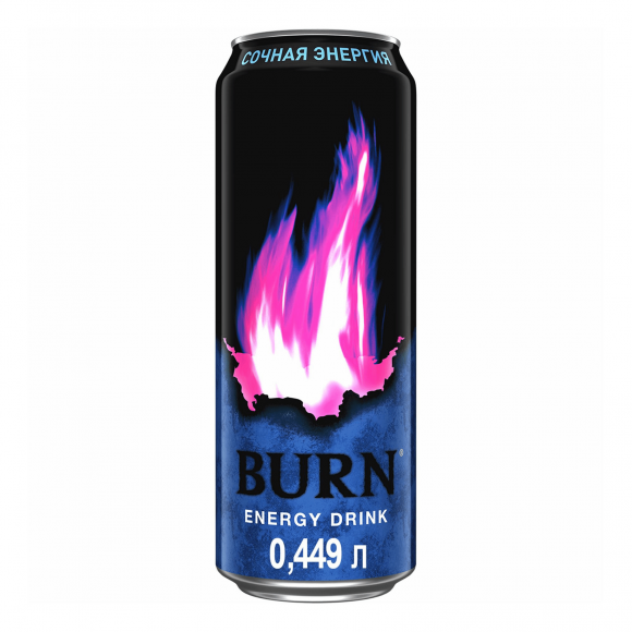 Энергетический напиток "Burn" Сочная энергия 0,449л