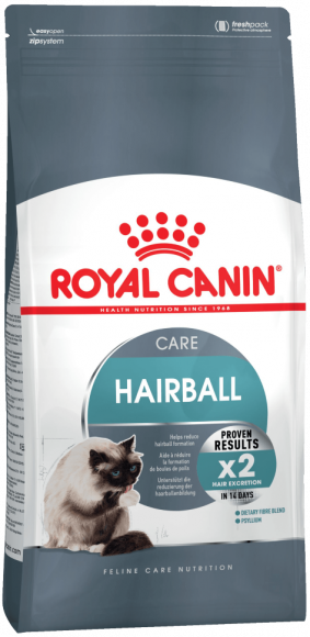 Корм Royal Canin для кошек от 1 года "Вывод шерсти"(для профилактики образования волосяных комочков в жкт) Intense Hairball 34 400гр