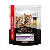 АКЦИЯ!!! Корм Purina Pro Plan для котят с курицей 400 г + 200 г в подарок!