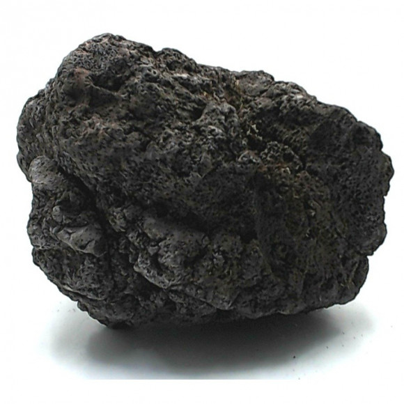 Декорация природная Prime черный вулканический камень M 10-20см