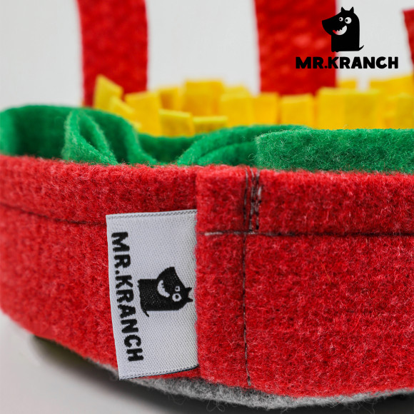 Нюхательная игрушка Mr.Kranch Пицца, размер 18x18см Нюхательная игрушка Mr.Kranch Пицца, размер 18x18см