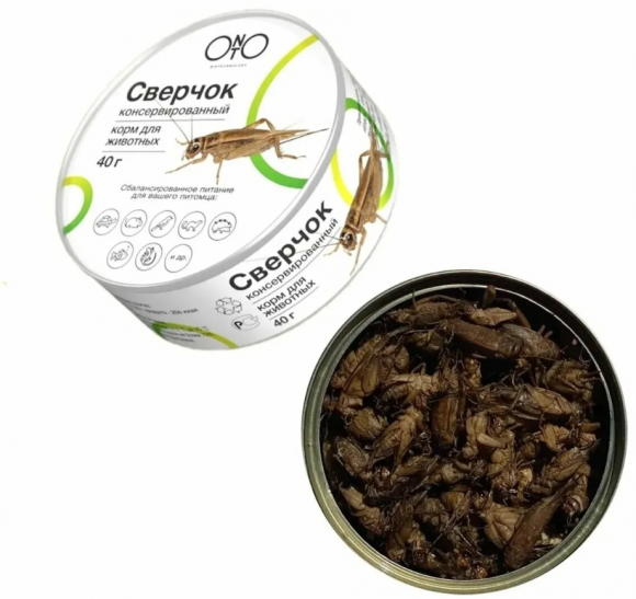 ONTO Сверчок консервированный, 40 г