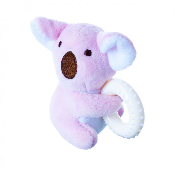 Игрушка плюш P-103 "Коала с кольцом TRP, с веревками" 9 см