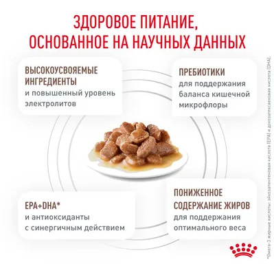 Ветеринарный влажный корм Royal Canin для кошек при нарушениях пищеварения Gastro Intestinal Moderate Calorie 85 г