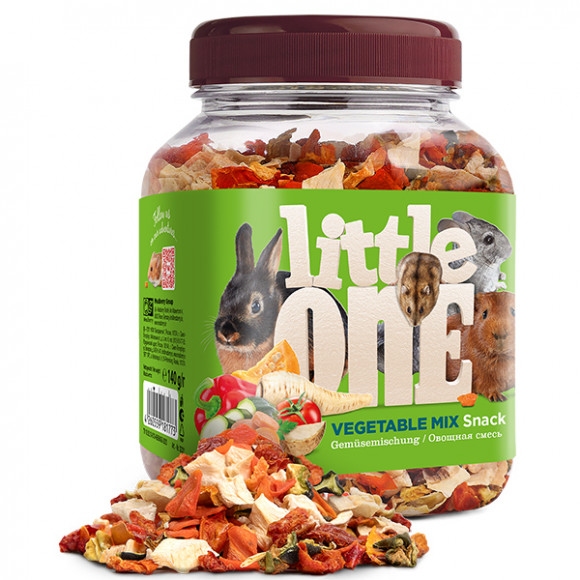Лакомство Little One для грызунов Овощная смесь 140 г