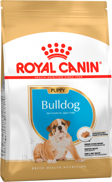 Корм Royal Canin для щенков бульдога Bulldog Junior 12кг