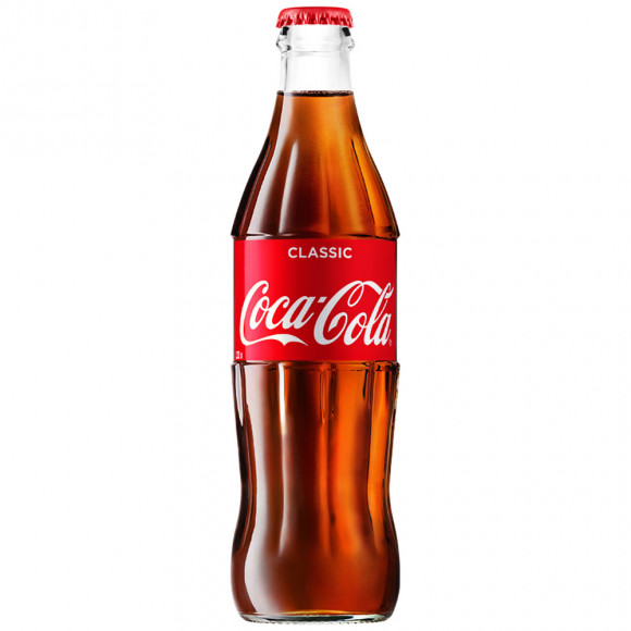 Газированный напиток "Coca-cola" стекло 0,33л