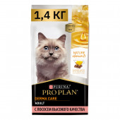 Корм Purina Pro Plan для кошек Nature Elements красивая шерсть и здоровая кожа, с лососем 1,4кг