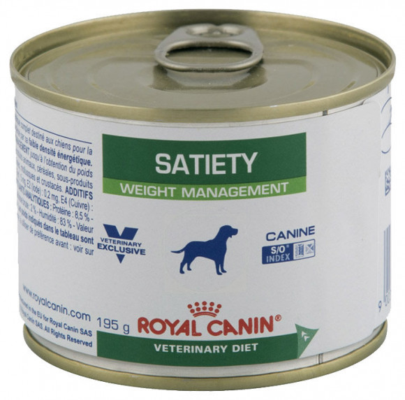 Ветеринарный влажный корм Royal Canin для собак маленьких пород контроль избыточного веса Satiety Weight Management 195гр