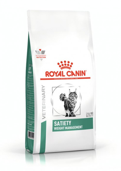 Ветеринарный корм Royal Canin для кошек контроль избыточного веса Satiety Weight Management 1,5кг