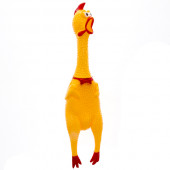 Игрушка для собак Курица с пищалкой 30*6,5см Jack&King