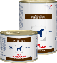 Ветеринарный влажный корм Royal Canin для собак при нарушении пищеварения Gastro Intestinal 200гр