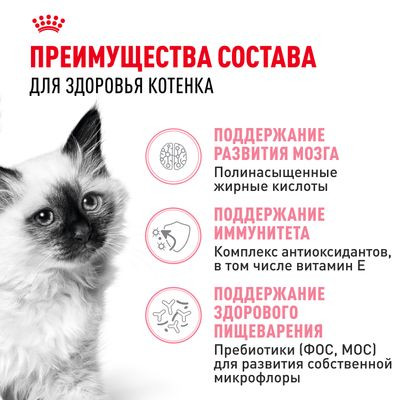 Корм Royal Canin для котят от 4 до 12 мес. Kitten 36 1,2 кг