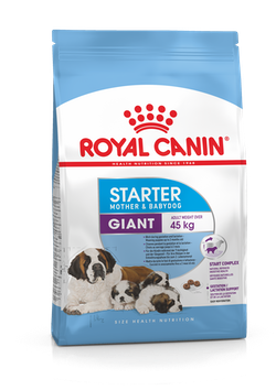 Корм Royal Canin для щенков до 2х мес. и кормящих и беременных собак очень крупных пород  Giant Starter 15кг