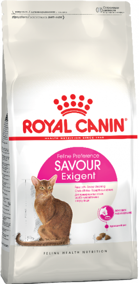 Корм Royal Canin для кошек-приверед к вкусу (1-12 лет) Savour Exigent  2 кг