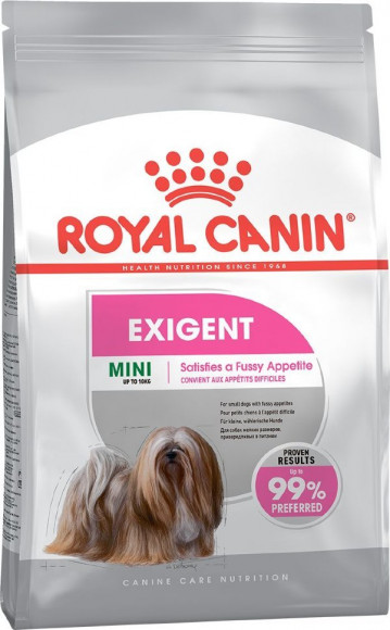 Корм Royal Canin для собак малых пород привередливых в питании Mini Exigent 3кг