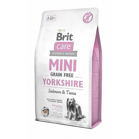 Корм Brit Care Mini Yorkshire для йоркширских терьеров беззерновой 2кг