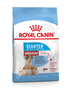 Корм Royal Canin для щенков до 2х мес., беременных и кормящих собак Medium Starter 12кг