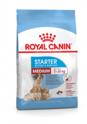 Корм Royal Canin для щенков до 2х мес., беременных и кормящих собак Medium Starter 4кг
