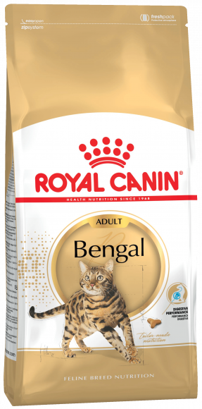 Корм Royal Canin для бенгальских кошек 1-10 лет Bengal adult 2кг