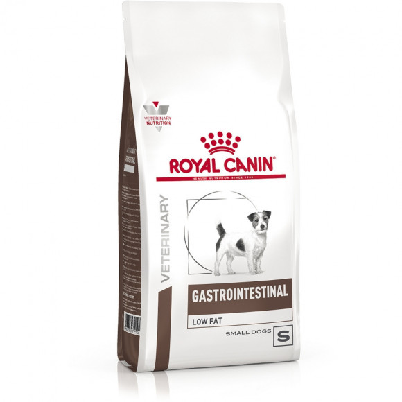 Ветеринарный корм Royal Canin для взрослых собак мелких пород при нарушениях пищеварения Gastrointestinal Low Fat Small Dog 3кг