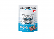 Влажный корм Best Dinner БАЗИС для кошек с Говядиной и Ягненком 75 г