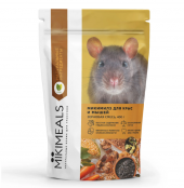 Корм для крыс и мышей Mikimeals зерновая смесь, 800 г