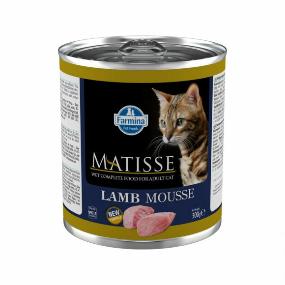 Влажный корм Farmina Matisse Cat Mousse Lamb мусс для кошек с ягненком 300гр