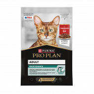 Влажный корм PRO PLAN MAINTENANCE для взрослых кошек, с говядиной в соусе, 85 г