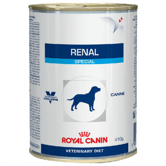 Ветеринарный влажный корм Royal Canin для собак с хронической почечной недостаточностью Renal Special 410гр
