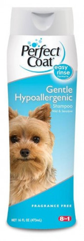 Шампунь для собак гипоаллергенный 8in1 PC Gentle Hypoallergenic 473мл