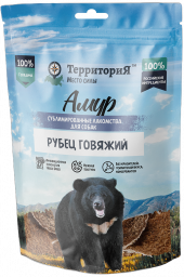 Лакомство ТерриториЯ Амур для собак Рубец говяжий сублимированное, 35г