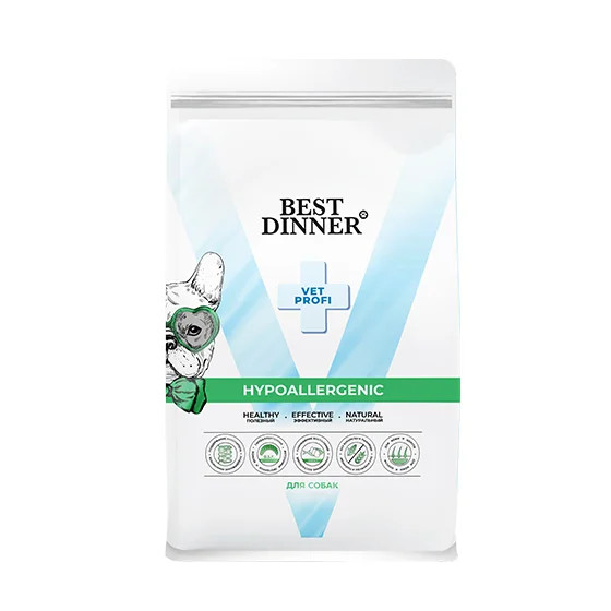 Ветеринарный корм Best Dinner Vet Profi Hypoallergenic диета для собак всех пород 2 кг