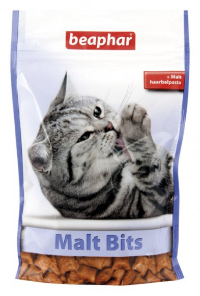 Лакомство для выведения шерсти кошек Malt-Bits Beaphar 35г