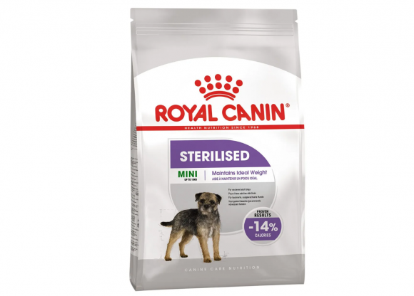 Корм Royal Canin для стерилизованных взрослых собак мелких пород Mini Sterilised Adult 3кг