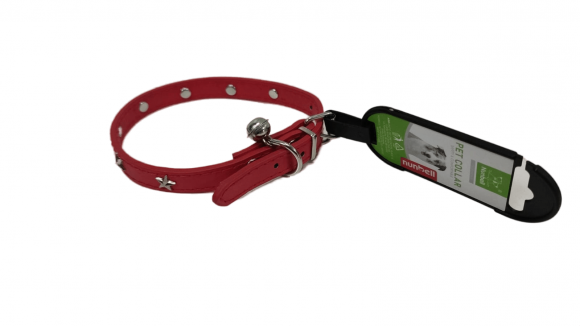 Ошейник NUNBELL декоративный для собак 40х1.5см с колокольчиком