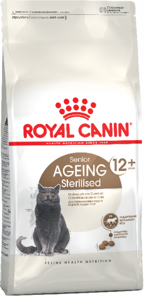 Корм Royal Canin для стерилизованных кошек старше 12 лет Ageing Sterilised 12+ 400 г