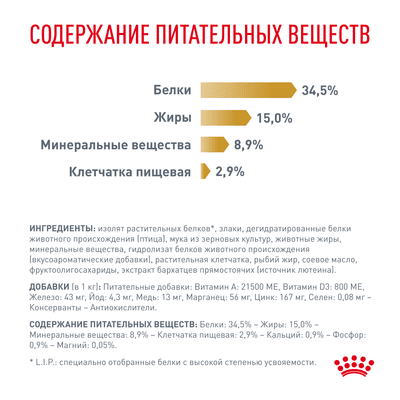 Ветеринарный корм Royal Canin для кошек "Лечение и профилактика МКБ" (при мочекаменной болезни) Urinary S/O 350 г