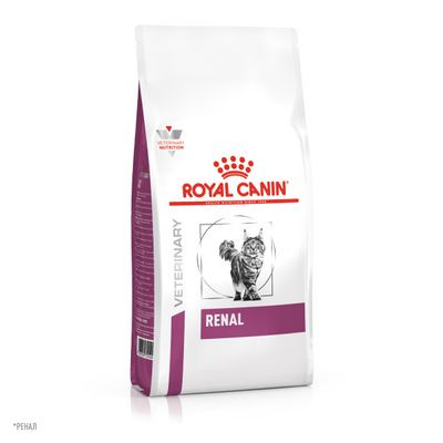Ветеринарный корм Royal Canin для кошек Лечение заболеваний почек Renal 350 г Ветеринарный корм Royal Canin для кошек Лечение заболеваний почек Renal 350 г