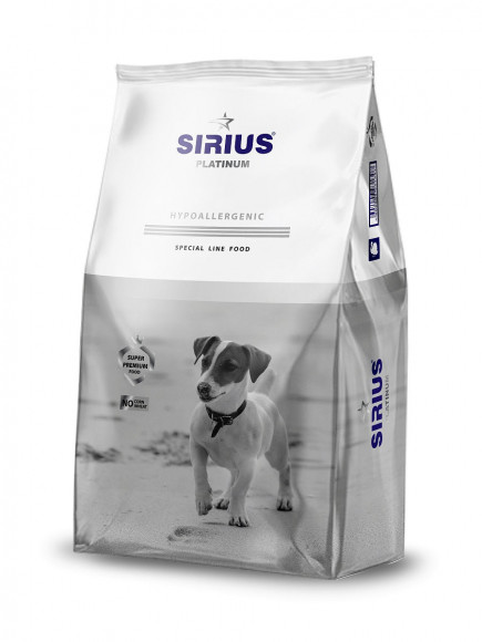 Корм Sirius Super premium для собак мелких пород "Индейка с овощами" 1,2кг