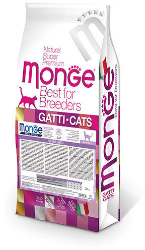 Корм Monge Cat Sterilised для стерилизованных кошек 10кг