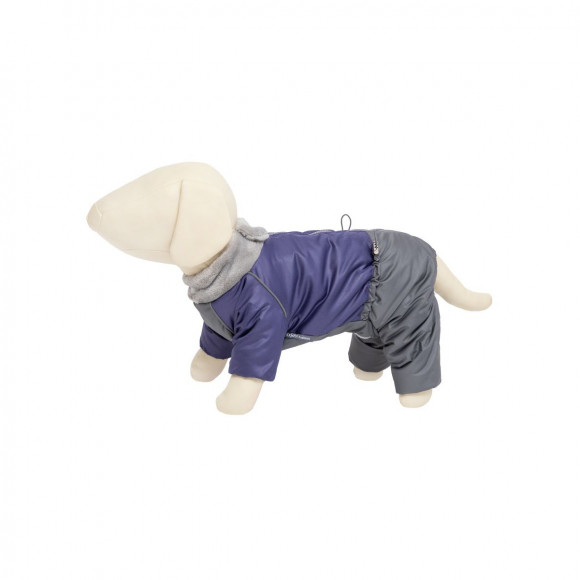 Комбинезон для собак на меху OSSO Морозко р.28 (кобель) фиолетовый