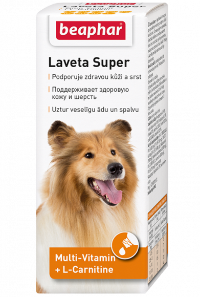 Кормовая добавка Beaphar Laveta Super для собак для шерсти