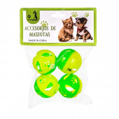 Шарики набор игрушек для кошек ( d=3.5см), 4 шт, NUNBELL Шарики набор игрушек для кошек ( d=3.5см), 4 шт, NUNBELL