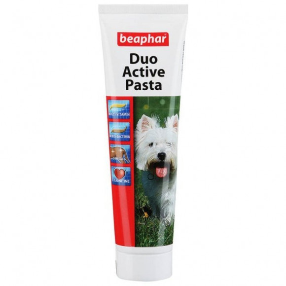 Duo Active Paste Beaphar мультивитаминная паста для собак 100гр