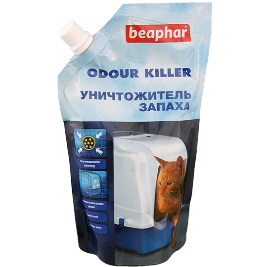 Beaphar Odour Killer For Cats Уничтожитель запаха для кошачьих туалетов