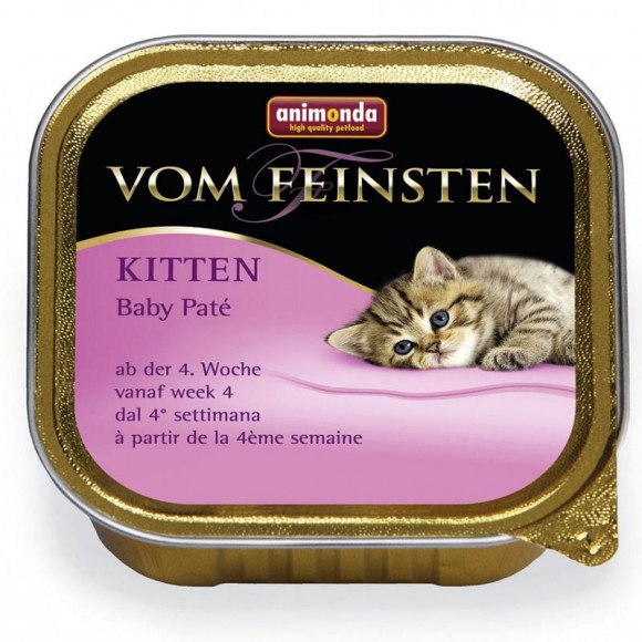 Влажный корм Animonda Vom Feinsten Baby-Pate паштет для котят 100гр