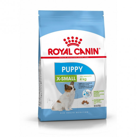СКИДКА!!! Корм Royal Canin для щенков миниатюрных пород с 2 до 10 мес X-Small Puppy 3кг (СРОК 20.03.2024)