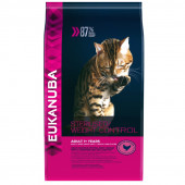 Корм Eukanuba Adult Sterilized/Weight Control для кастрированных и склонных к ожирению кошек 1,5 кг